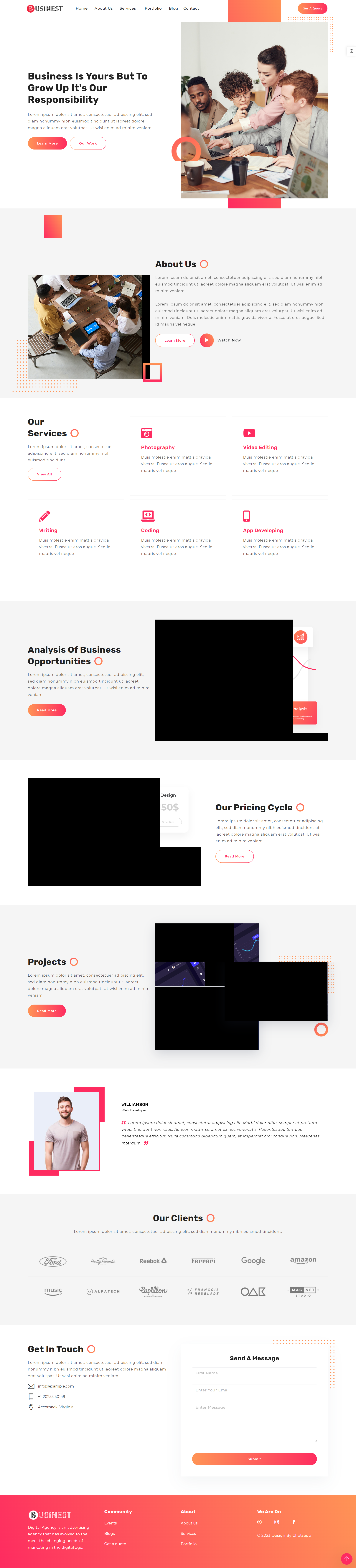 Multipurpose Template
