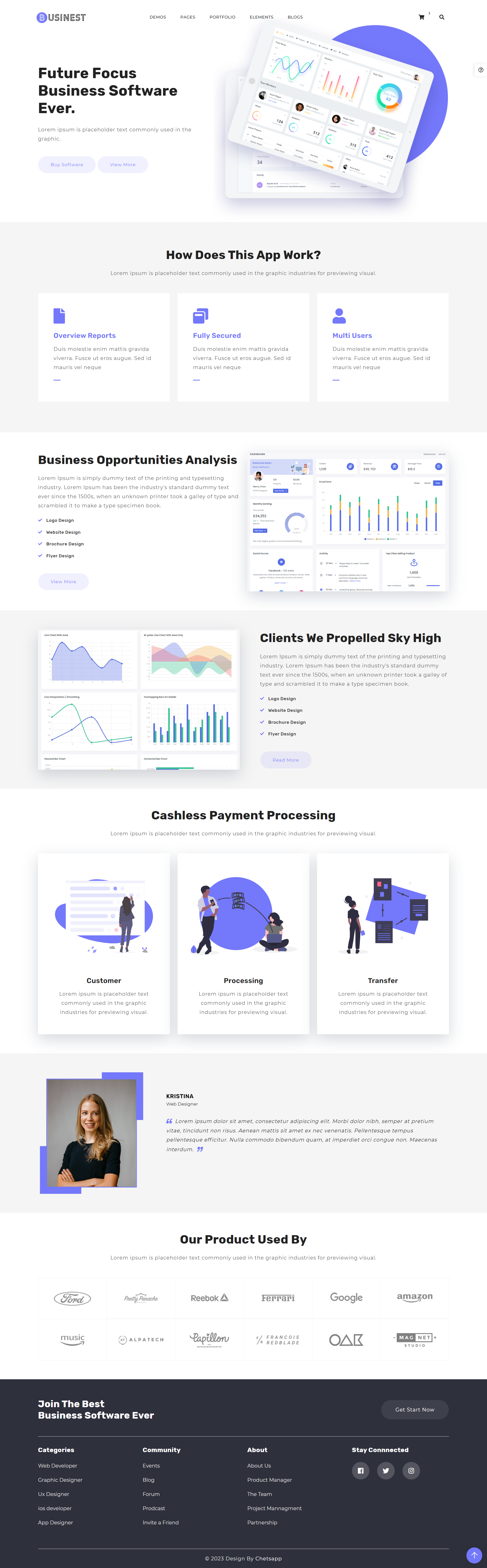 Multipurpose Template